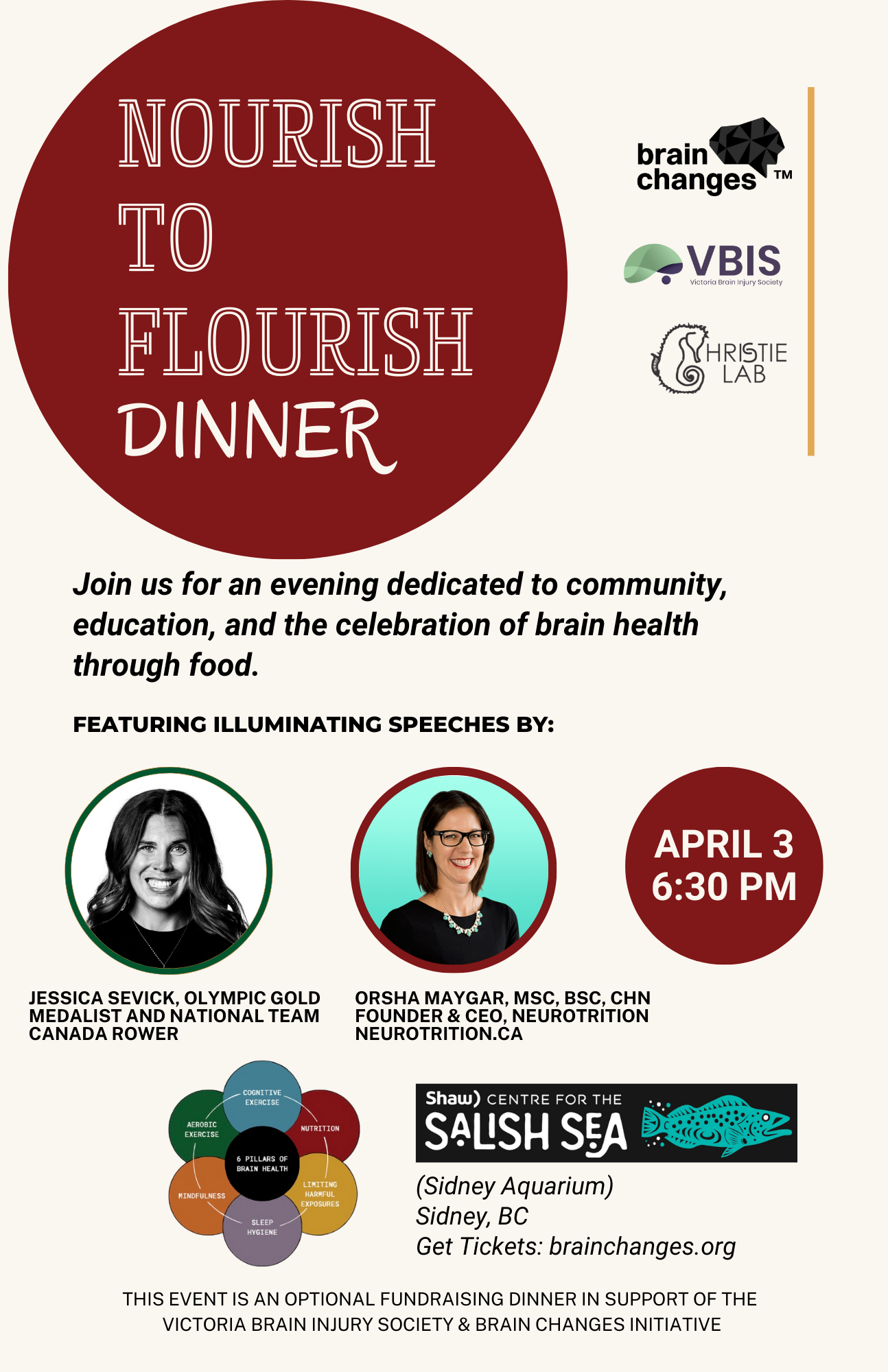 NOURISH TO FLOURISH DINNER - 2025 BRAIN HEALTH SUMMIT