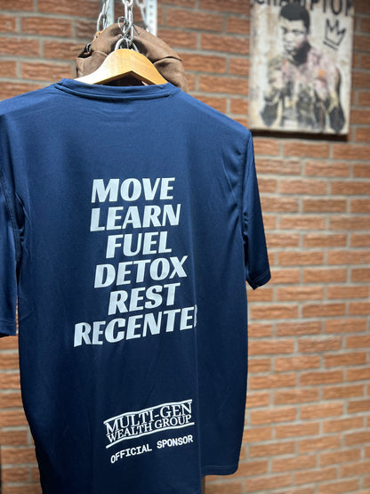 Limited Edition Brain Health Athletic Tee – Unisex - Vintage Blue