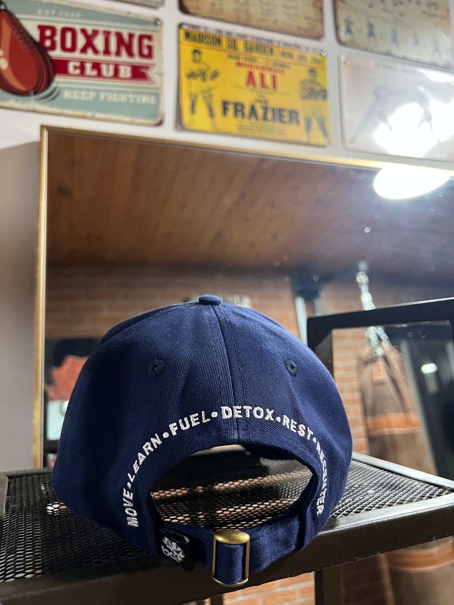 Classic BCI Brain Health Hat – Unisex - Solid Vintage Blue Hat